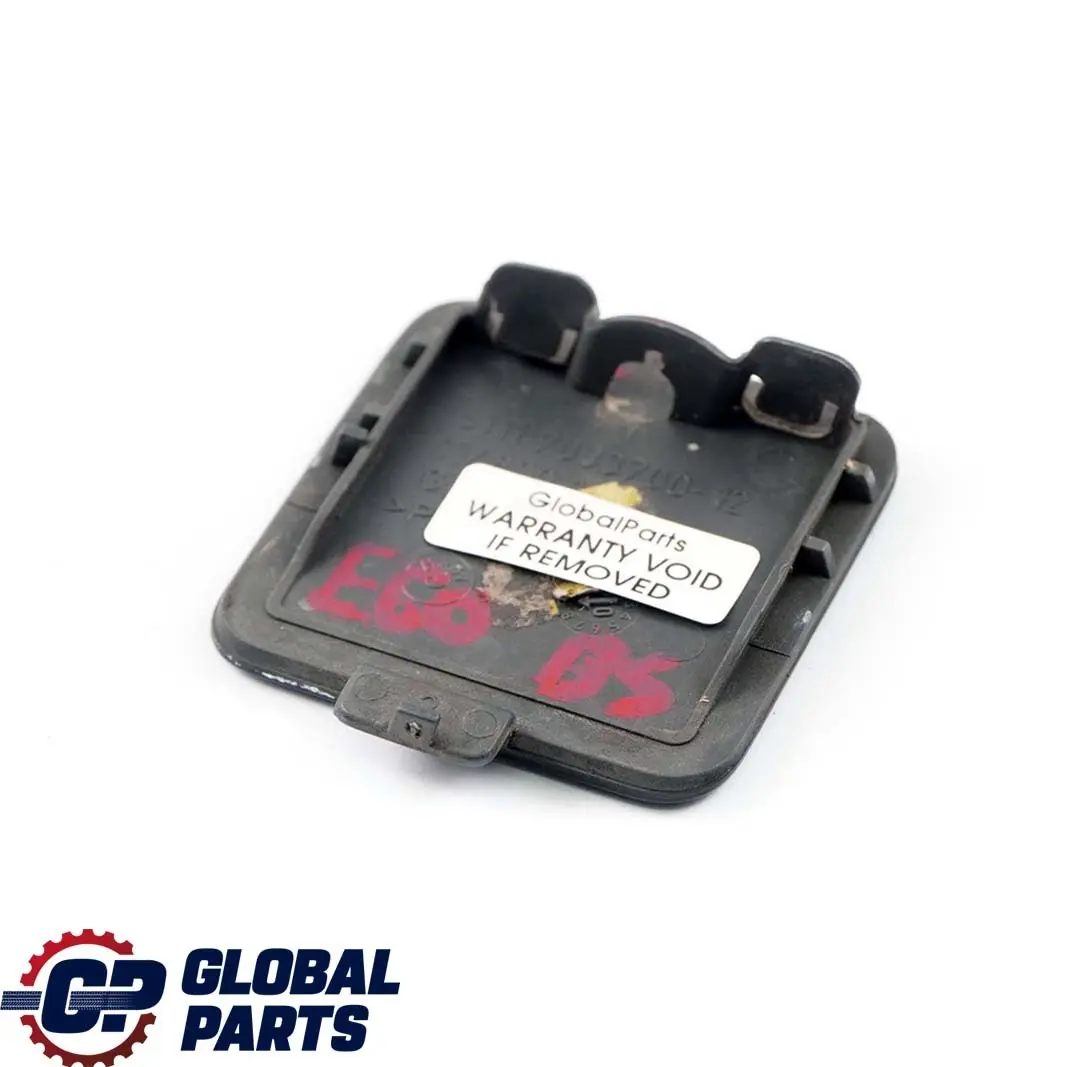 Flap Rear Bumper Towing Eye Black Sapphire 475 7896617 to BMW 5 Series E60 LCI with Part number 0395209 BMW 5 Series E60 LCI Flap Rear Bumper Towing Eye Black Sapphire 475 7896617 - SKU P0395209-BS - Part number 0395209