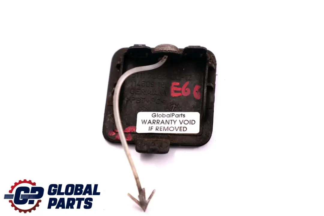 BMW 5 Series 1 E60 LCI Flap Towing Eye Rear Bumper Titansilber Silver 7033700 - SKU P0395209-TS1 - Part number 0395209