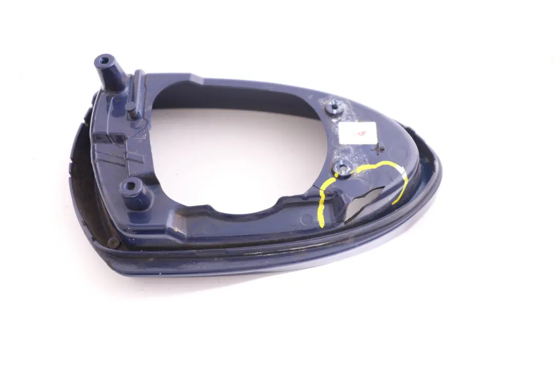 Left N/S Supporting Ring Mirror Interlagos Blue to BMW 5 6 Series E60 E63 M5 M6 with Part number 0395504 BMW 5 6 Series E60 E63 M5 M6 Left N/S Supporting Ring Mirror Interlagos Blue - SKU P0395504-INT - Part number 0395504