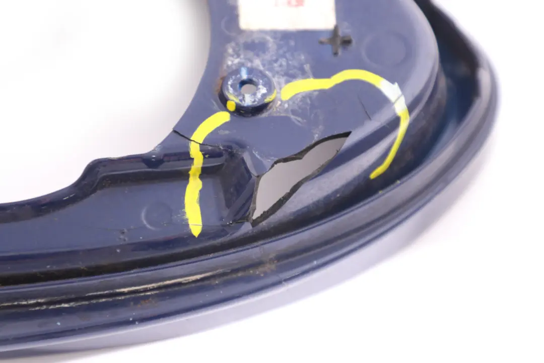 Left N/S Supporting Ring Mirror Interlagos Blue to BMW 5 6 Series E60 E63 M5 M6 with Part number 0395504 BMW 5 6 Series E60 E63 M5 M6 Left N/S Supporting Ring Mirror Interlagos Blue - SKU P0395504-INT - Part number 0395504