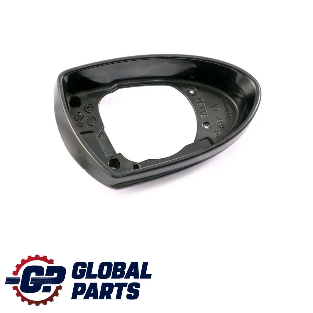 BMW 5 6 E60 E61N M5 E63 M6 Supporting Ring Wing Mirror Right O/S Black Sapphire - SKU P0395505-BS - Part number 0395505
