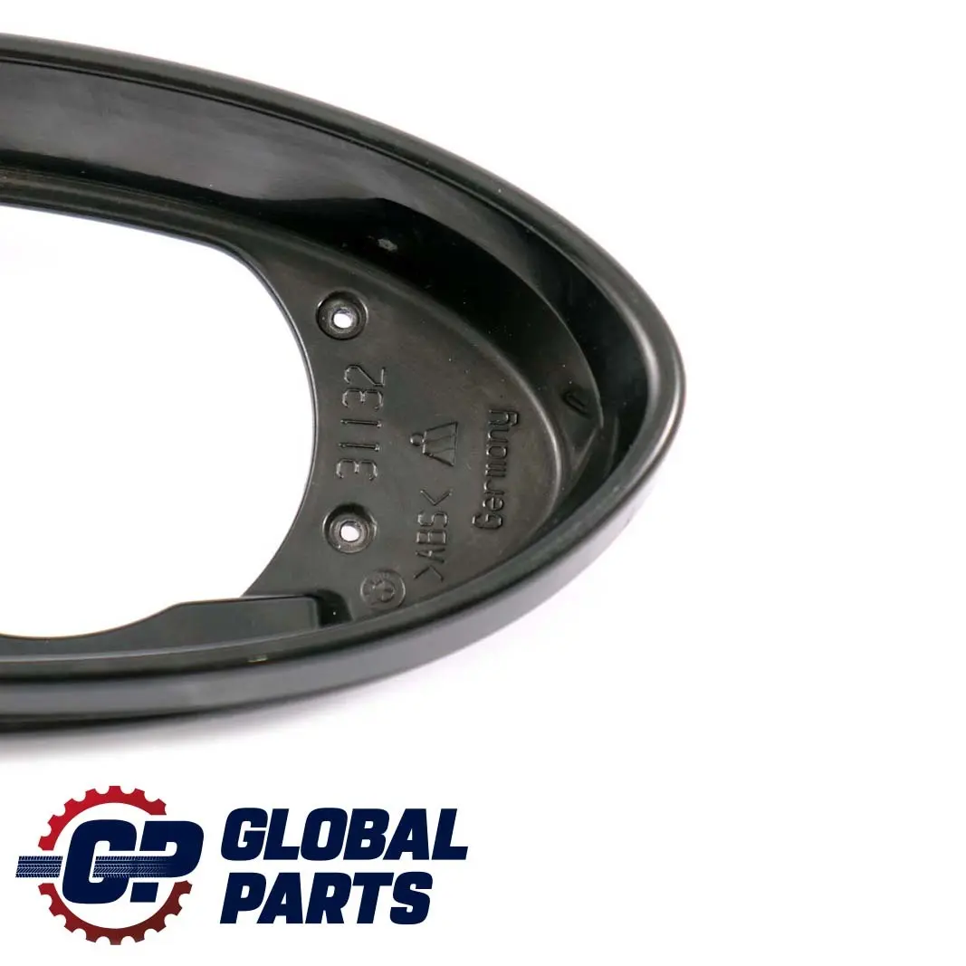 BMW 5 6 E60 E61N M5 E63 M6 Supporting Ring Wing Mirror Right O/S Black Sapphire - SKU P0395505-BS - Part number 0395505