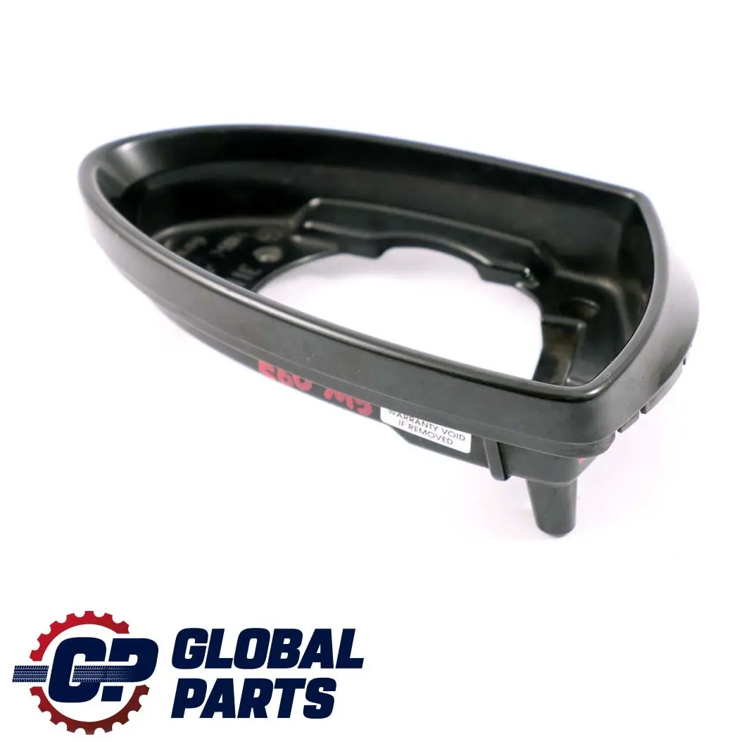 BMW 5 6 E60 E61N M5 E63 M6 Supporting Ring Wing Mirror Right O/S Black Sapphire - SKU P0395505-BS - Part number 0395505