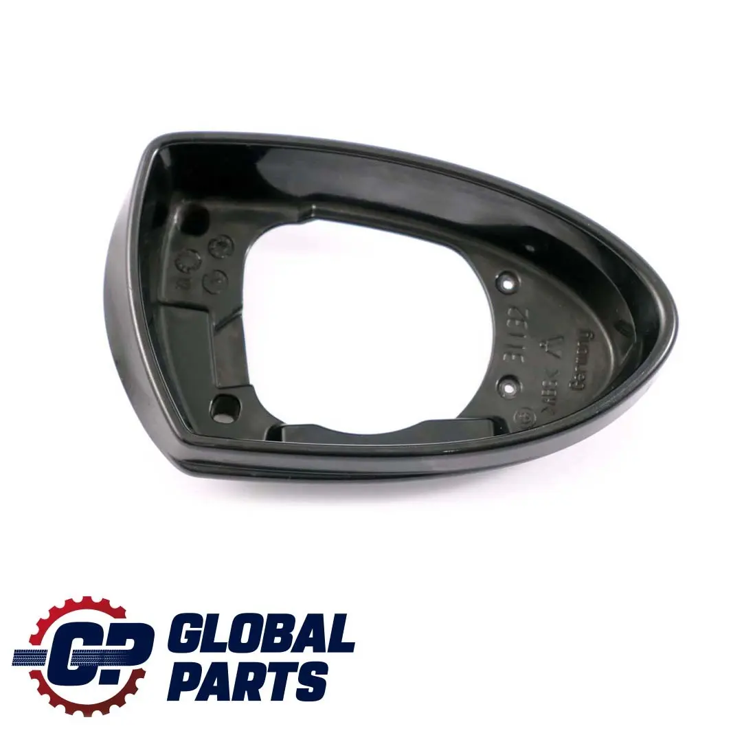 BMW 5 6 E60 E61N M5 E63 M6 Supporting Ring Wing Mirror Right O/S Black Sapphire - SKU P0395505-BS - Part number 0395505