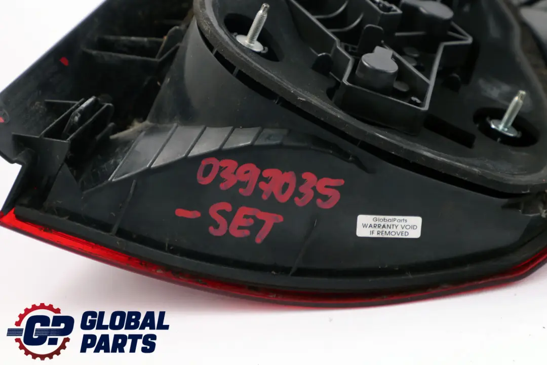 BMW 1 Series E87 Tail Light Lamp Right Left O/N/S Rear Set Black Line - SKU P0397035-SET - Part number 0397035