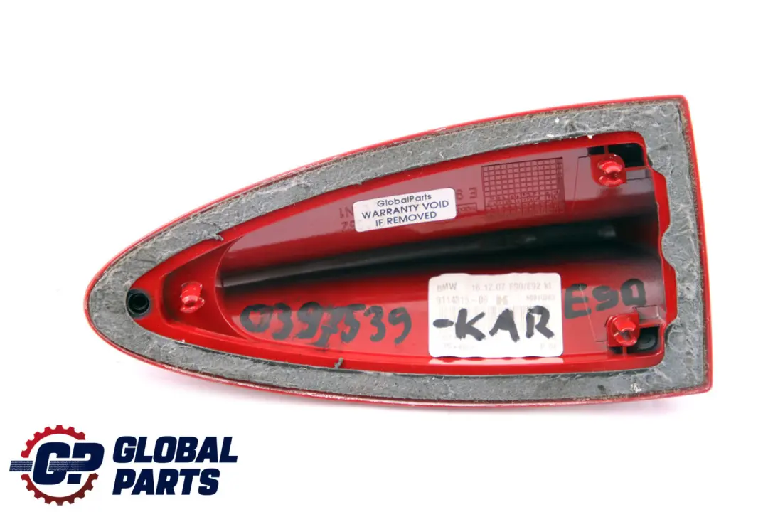 Empty Housing For Roof Antenna Shark Karmesinrot Red to BMW 3 Series E90 E92 with Part number 0397539 BMW 3 Series E90 E92 Empty Housing For Roof Antenna Shark Karmesinrot Red - SKU P0397539-KAR - Part number 0397539