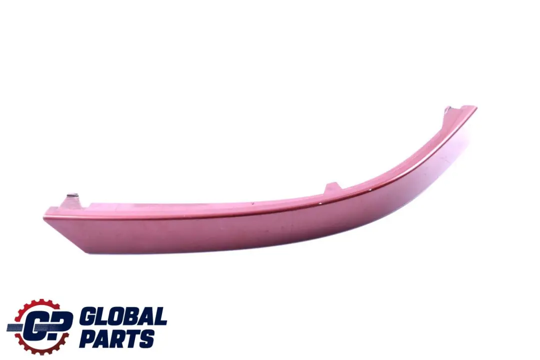 Bumper Guard Strip Rear Left N/S Chiarettorot Red Metallic to BMW 7 Series E65 E66 with Part number 0399078 BMW 7 Series E65 E66 Bumper Guard Strip Rear Left N/S Chiarettorot Red Metallic - SKU P0399078-CR - Part number 0399078