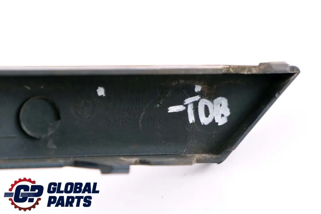 Bumper Guard Strip Rear Left N/S Toledoblau Metallic Blue to BMW 7 Series E65 E66 with Part number 0399078 BMW 7 Series E65 E66 Bumper Guard Strip Rear Left N/S Toledoblau Metallic Blue - SKU P0399078-TDB - Part number 0399078