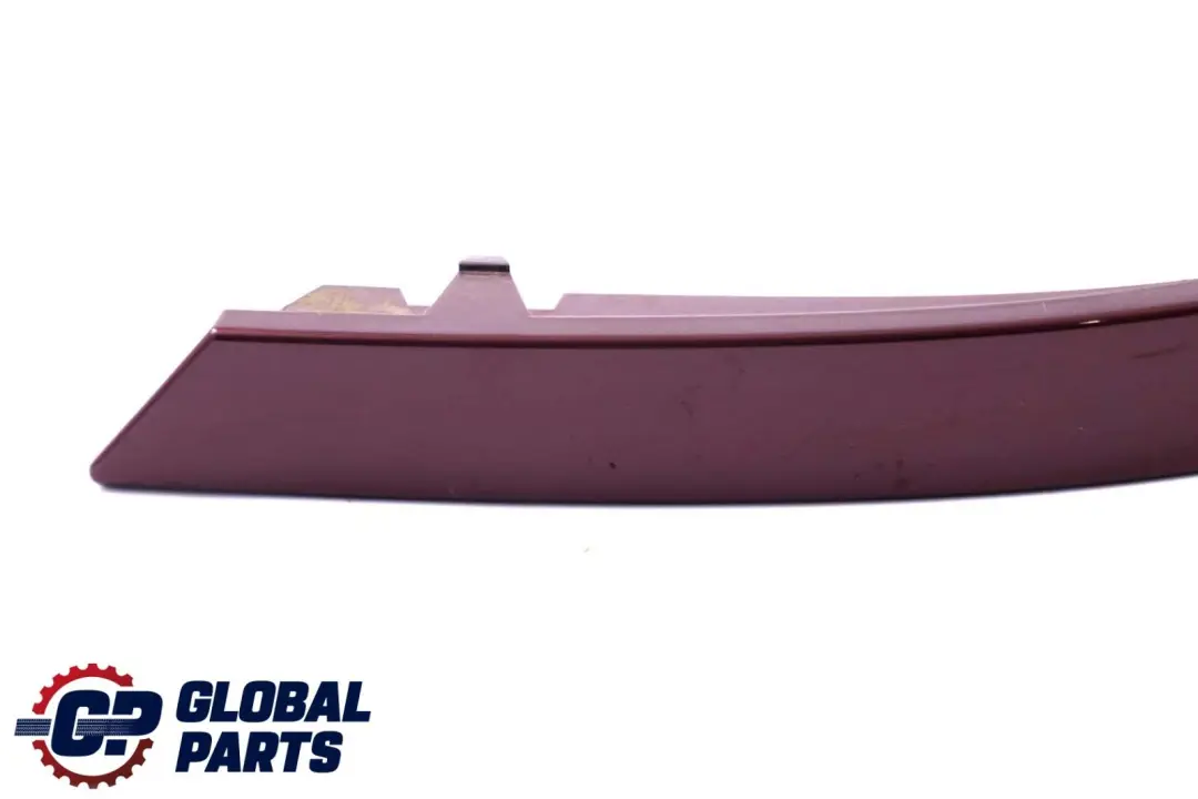 BMW 7 Series E65 E66 Bumper Guard Strip Rear Right O/S Barberarot Red A39 - SKU P0399079-BAR - Part number 0399079