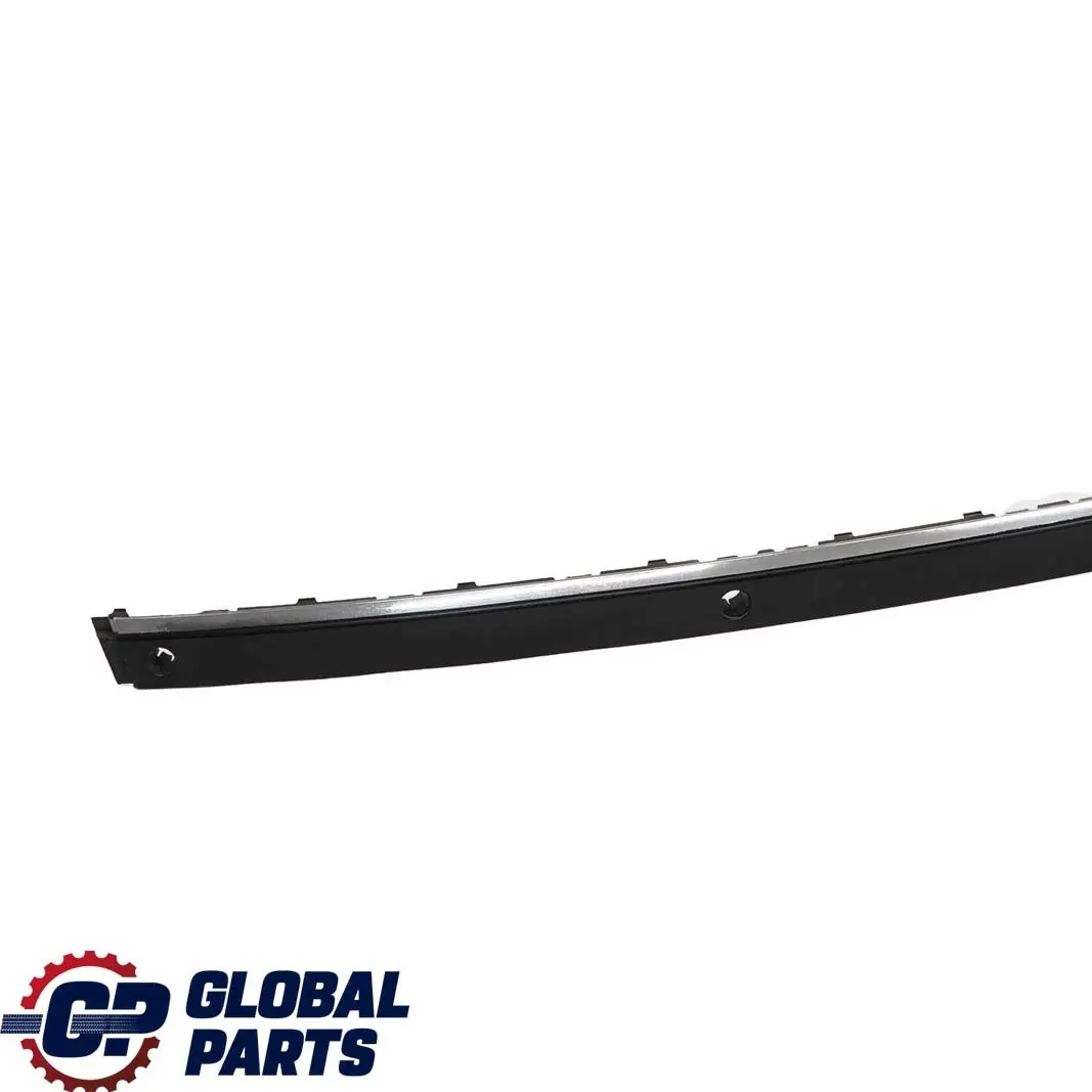 BMW 7 Series E65 E66 Bumper Strip Guard Rear Centre Black Sapphire Metallic 475 - SKU P0399081-BS - Part number 0399081