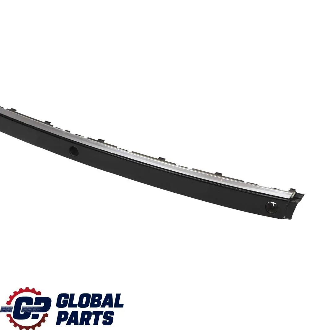BMW 7 Series E65 E66 Bumper Strip Guard Rear Centre Black Sapphire Metallic 475 - SKU P0399081-BS - Part number 0399081