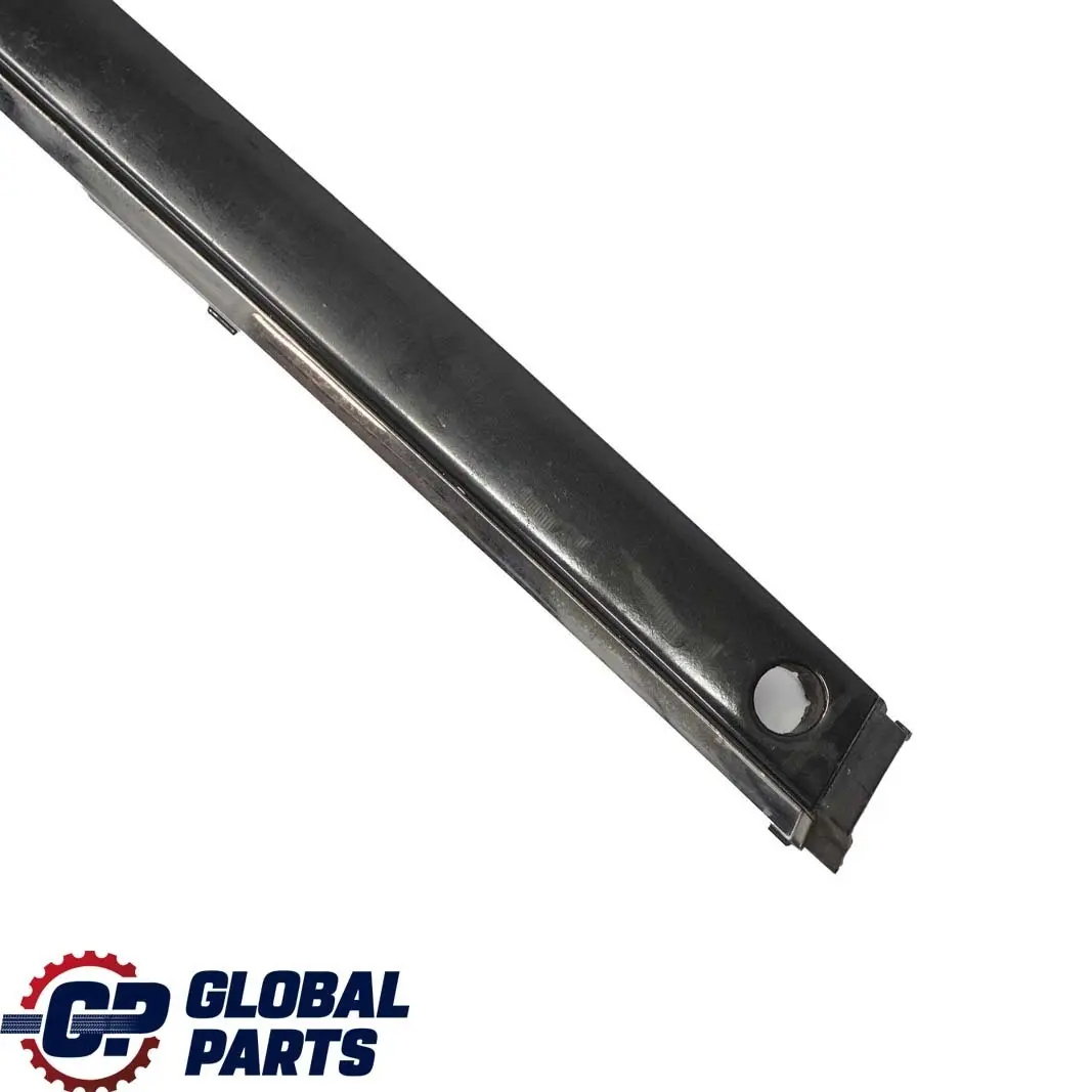 BMW 7 er E65 E66 Stoßstangenschutzleiste Mitte Black Sapphire 475 Schwarz - SKU P0399081-BS - Teilenummer 0399081