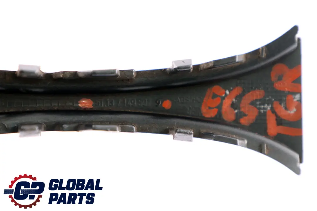 BMW 7 er E65 E66 Ziergitter Front Titangrau II Metallic - A36 Grau 7149507 - SKU P0399706-TGR - Teilenummer 0399706