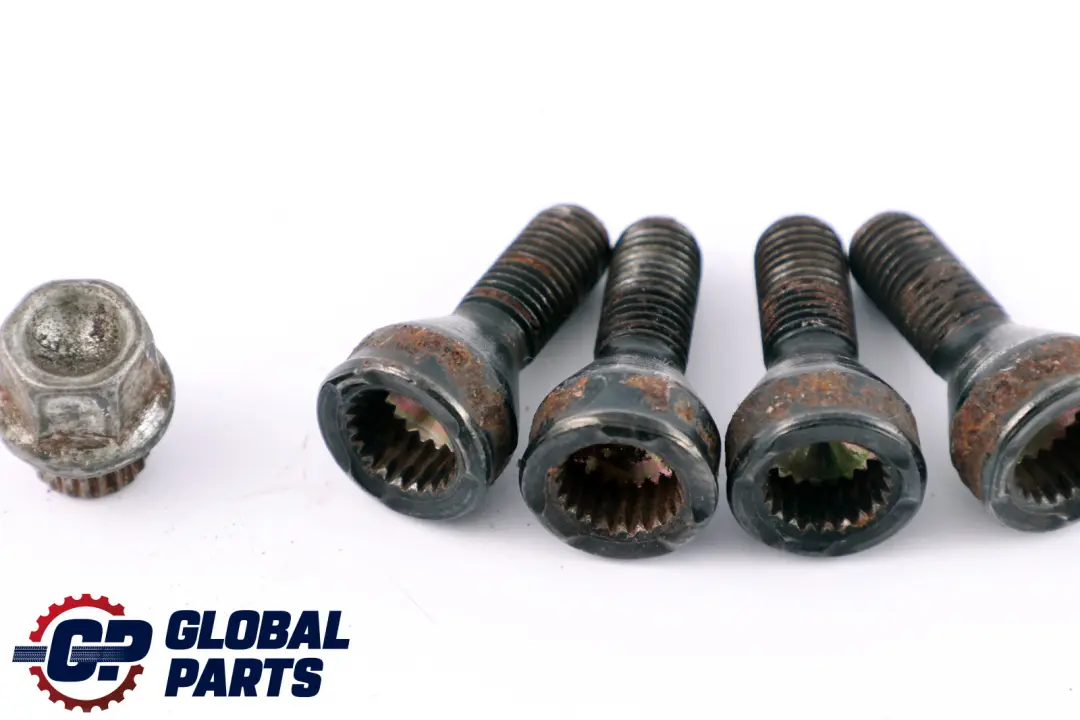 Mini Cooper One R50 R52 R53 Set Locking Wheel Bolt Locks Security Nut - SKU P0401249 - Part number 0401249