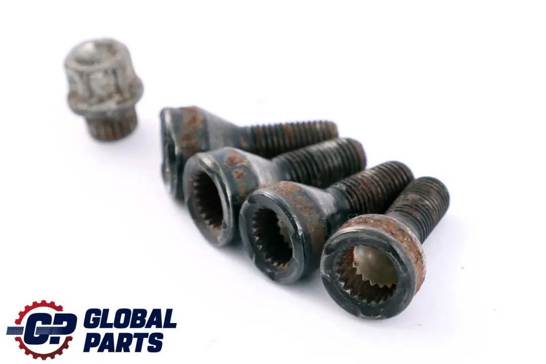 Mini Cooper One R50 R52 R53 Set Locking Wheel Bolt Locks Security Nut - SKU P0401249 - Part number 0401249