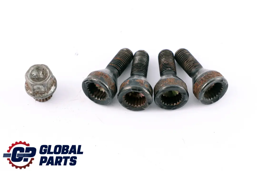 Mini Cooper One R50 R52 R53 Jeu boulons roue verrouillables Ecrou de securite - SKU P0401249 - Numéro de pièce 0401249
