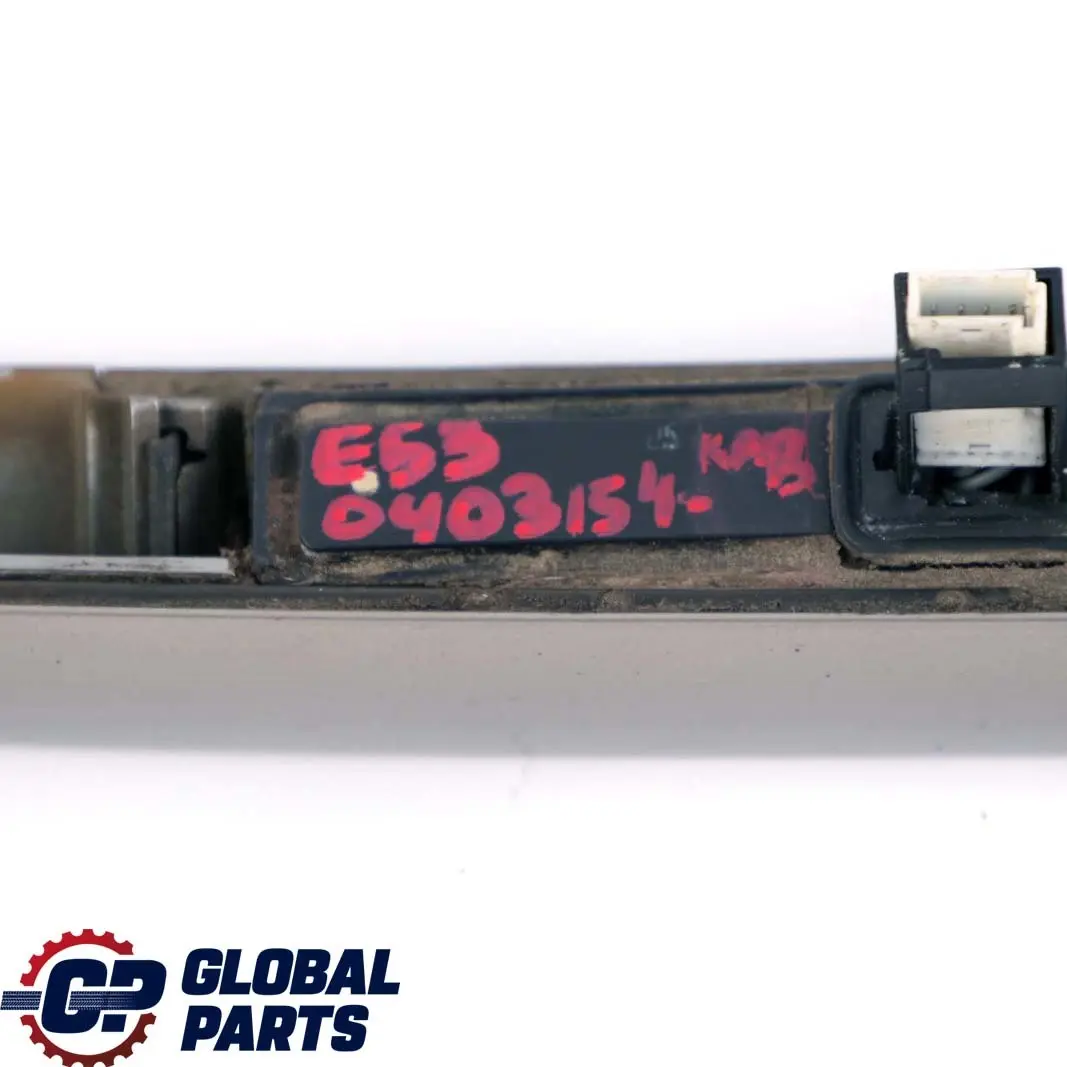 Boot Lid Trunk Grab Handle Kalahari Beige Metallic to BMW X5 Series E53 with Part number 0403154 BMW X5 Series E53 Boot Lid Trunk Grab Handle Kalahari Beige Metallic - SKU P0403154-KAB - Part number 0403154