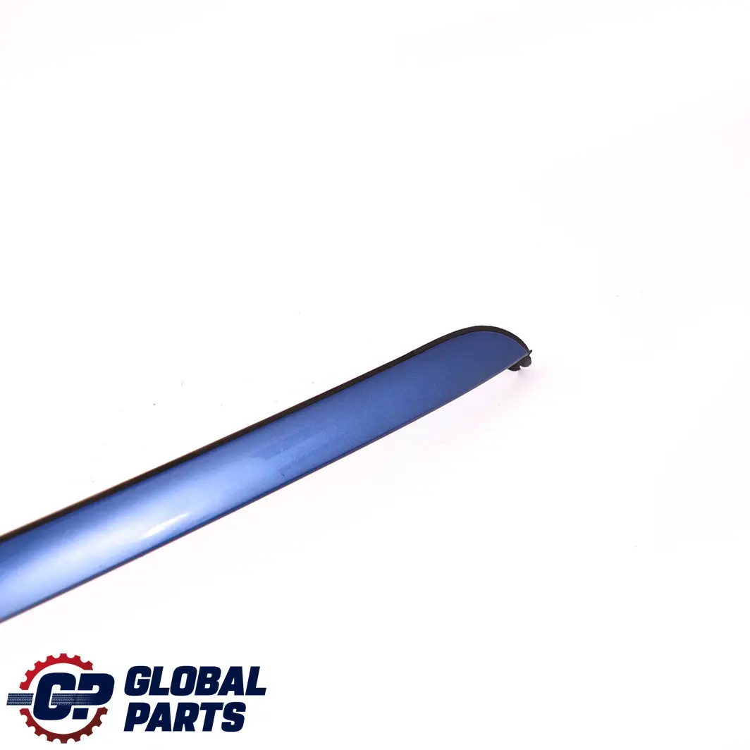 BMW X3 E83 Front Right O/S Windscreen Drip Moulding Trim Montegoblau Blue A51 - SKU P0403319-MTB - Part number 0403319