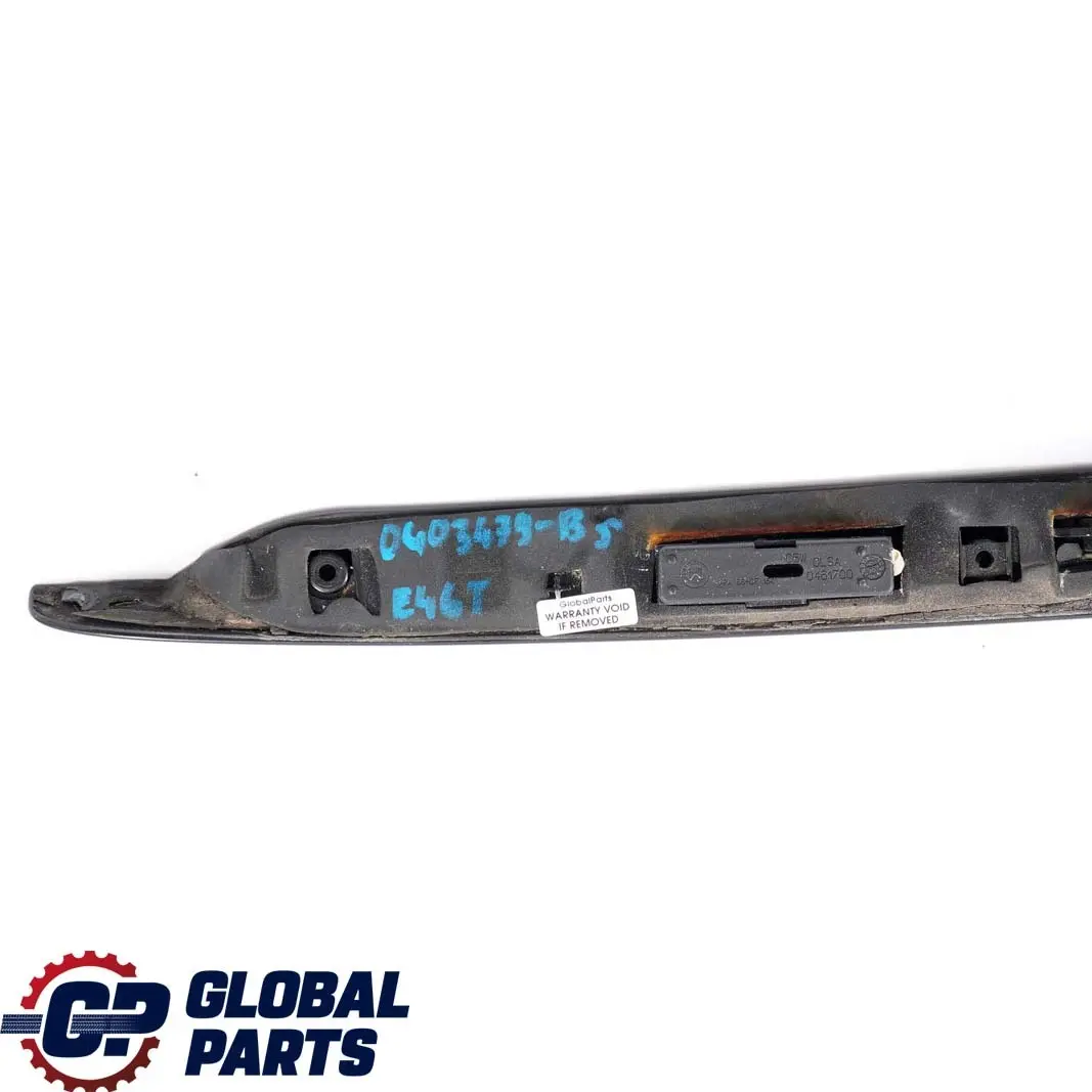Trunk Lid Grip Handle Boot Black Sapphire 475 to BMW 3 Series E46 Touring Rear with Part number 0403479 BMW 3 Series E46 Touring Rear Trunk Lid Grip Handle Boot Black Sapphire 475 - SKU P0403479-BS - Part number 0403479