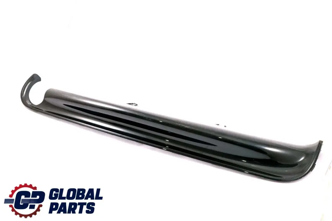 BMW Mini R56 R57 Lower Bumper JCW Rear Spoiler Cover Astro Black Metallic A25 - SKU P0404116-ASB - Part number 0404116