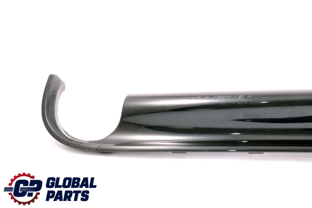 BMW Mini R56 R57 Lower Bumper JCW Rear Spoiler Cover Astro Black Metallic A25 - SKU P0404116-ASB - Part number 0404116