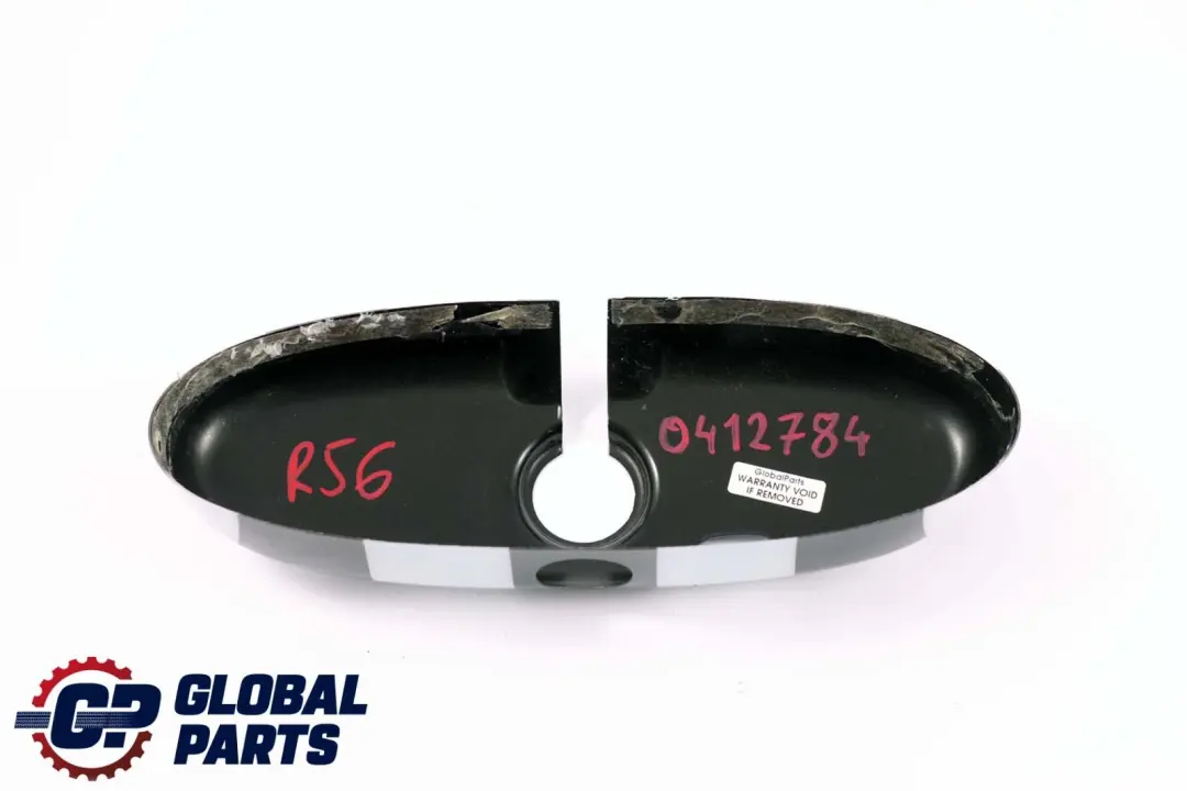 BMW Mini Cooper R50 R56 R57 R60 Rear View Interior Mirror Cover Checkered - SKU P0412784 - Part number 0412784