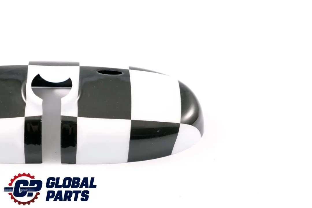 BMW Mini Cooper R50 R56 R57 R60 Rear View Interior Mirror Cover Checkered - SKU P0412784 - Part number 0412784