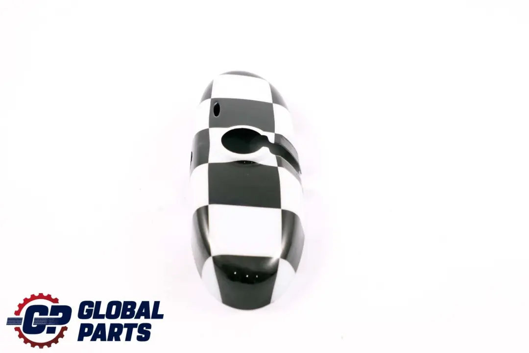 BMW Mini Cooper R50 R56 R57 R60 Rear View Interior Mirror Cover Checkered - SKU P0412784 - Part number 0412784