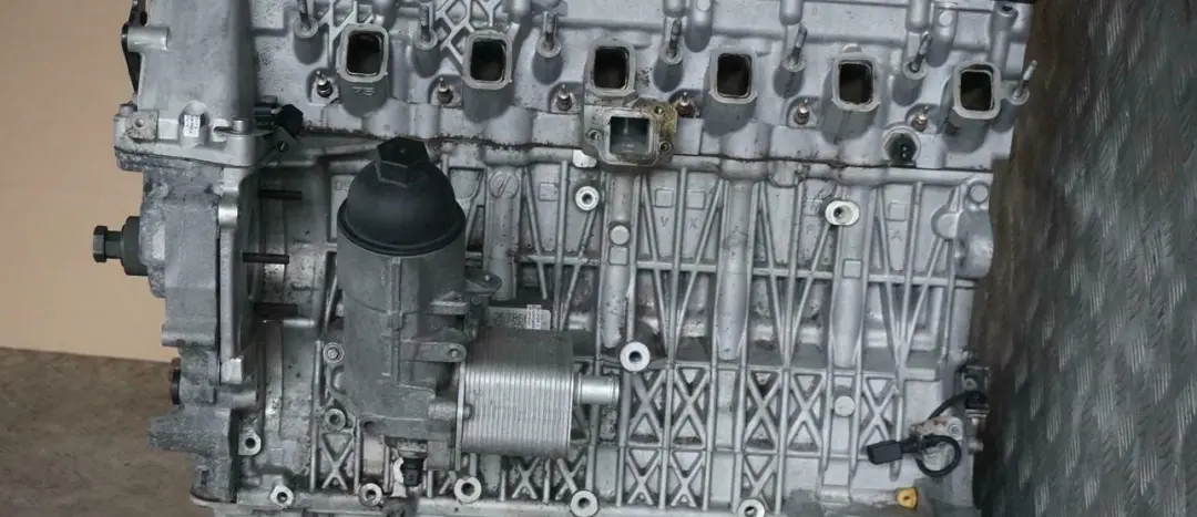 BMW E60 E61 530d Motor desnudo M57N2 306D3 231HP w 99k millas GARANTIA - SKU p0413754 - Número de pieza 0413754