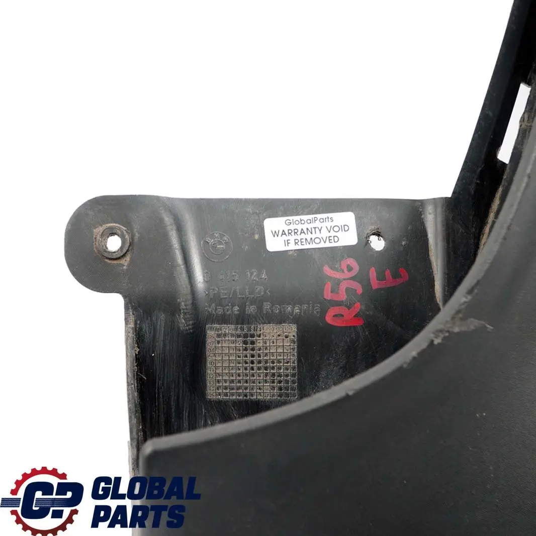 Trasero Izquierdo Derecho N/ Mud Flaps Splash Shield Set para Mini Cooper S R56 R57 con número de pieza 0415116 Mini Cooper S R56 R57 Trasero Izquierdo Derecho N/ Mud Flaps Splash Shield Set - SKU P0415116 - Número de pieza 0415116