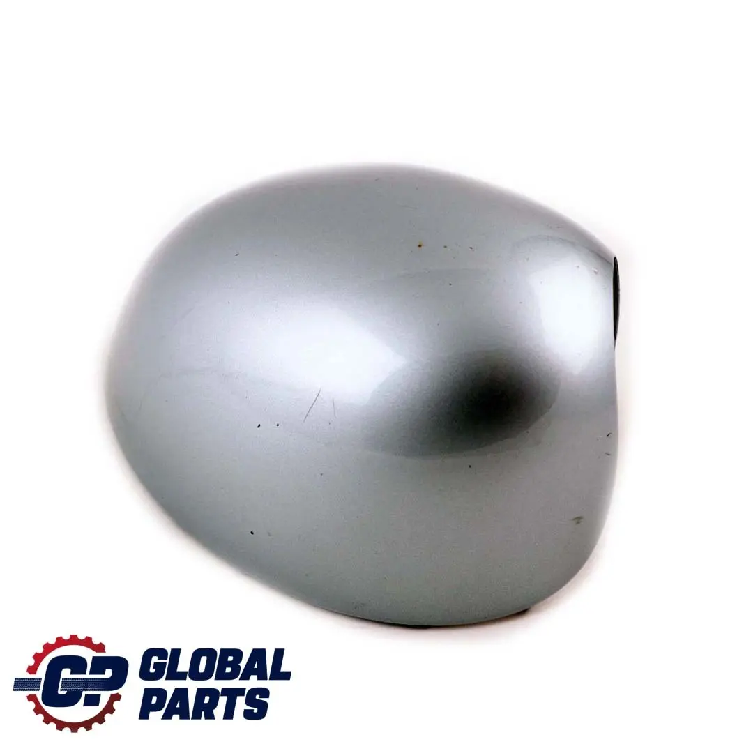 Abdeckung Spiegel Links Pure Silver Silber Anklappfunktion für BMW Mini R55 R56 mit Teilenummer 0415375 BMW Mini R55 R56 Abdeckung Spiegel Links Pure Silver Silber Anklappfunktion - SKU P0415375-PS - Teilenummer 0415375