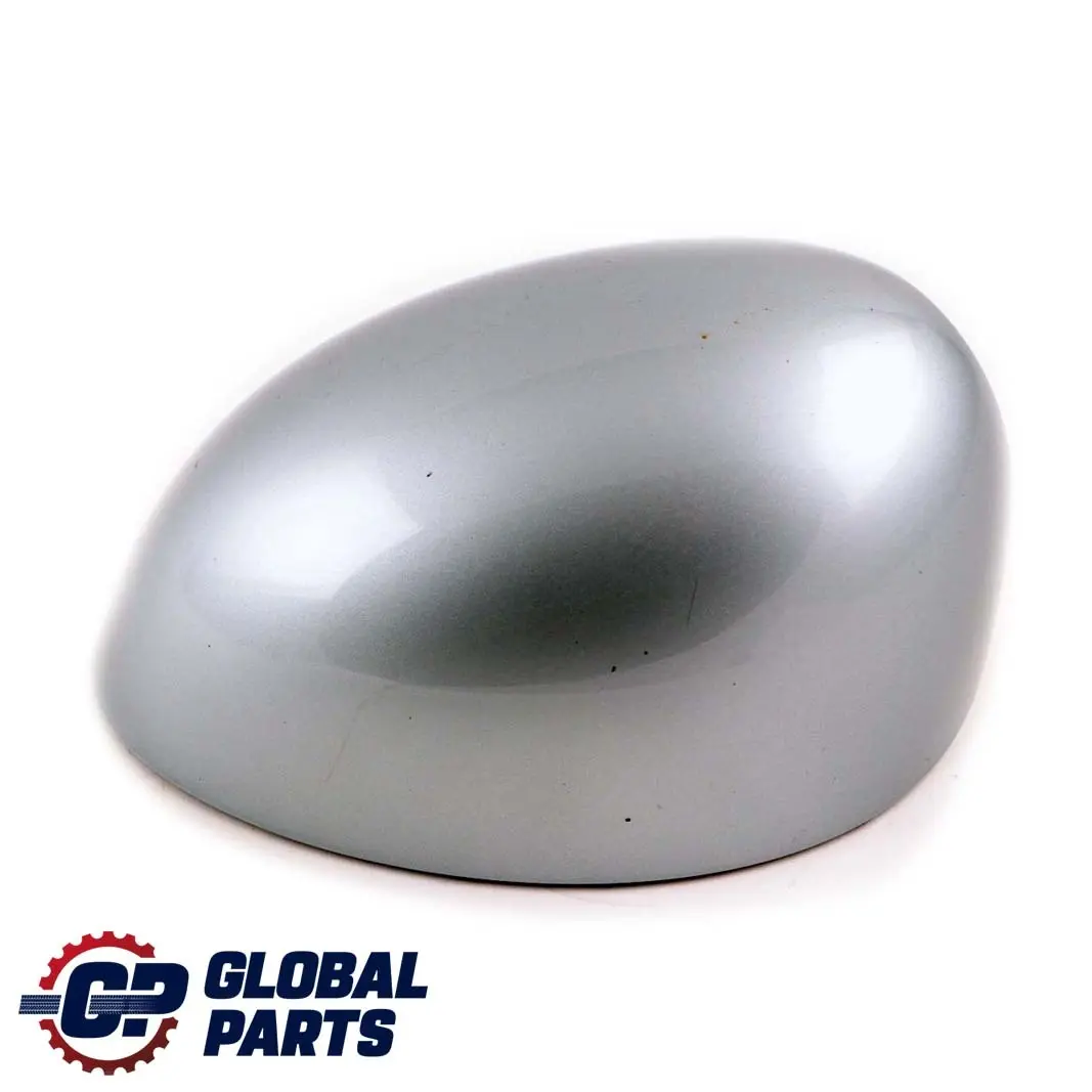 BMW Mini R55 R56 Cover Power Fold Cap Casing Left N/S Mirror Wing Pure Silver - SKU P0415375-PS - Part number 0415375