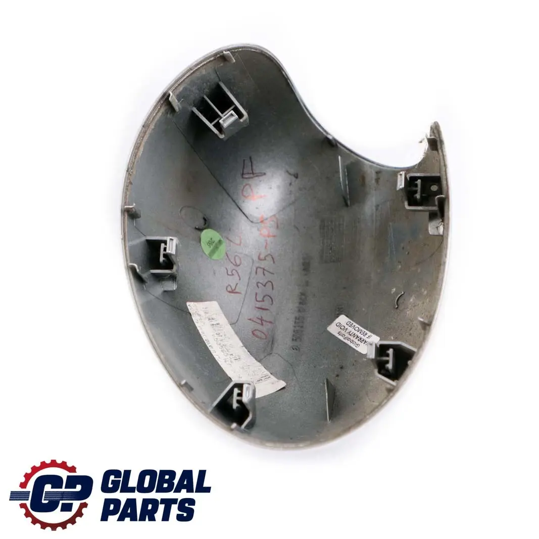 Abdeckung Spiegel Links Pure Silver Silber Anklappfunktion für BMW Mini R55 R56 mit Teilenummer 0415375 BMW Mini R55 R56 Abdeckung Spiegel Links Pure Silver Silber Anklappfunktion - SKU P0415375-PS - Teilenummer 0415375