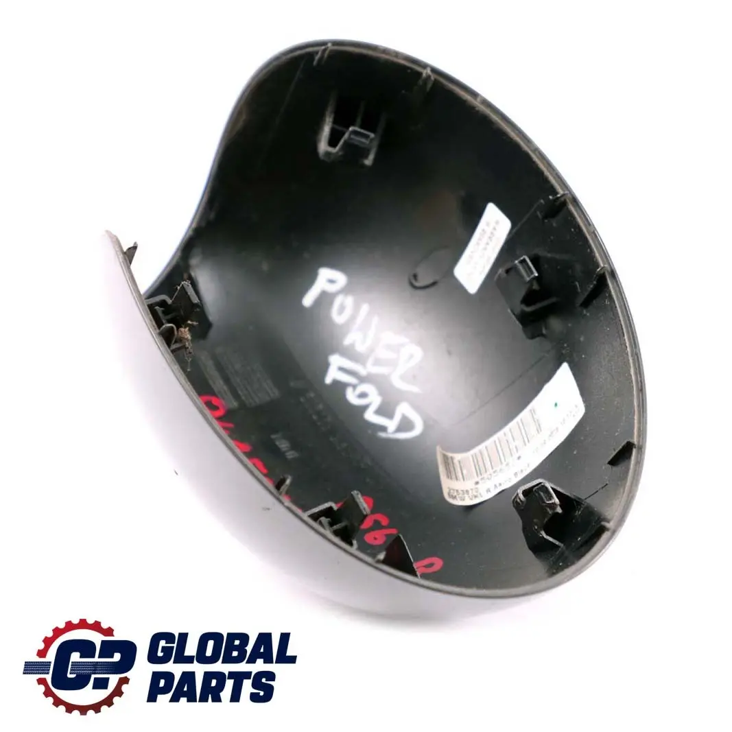 Fold Cap Casing Right O/S Mirror Wing Astro Black to BMW Mini R55 R56 Cover Power with Part number 0415376 BMW Mini R55 R56 Cover Power Fold Cap Casing Right O/S Mirror Wing Astro Black - SKU P0415376-ASB - Part number 0415376