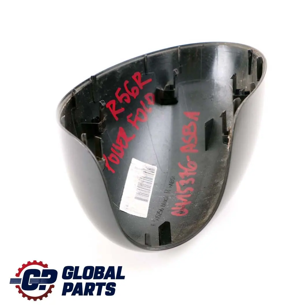 Fold Casing Right O/S Mirror Wing Astro Black to BMW Mini R55 R56 1 Cover Power with Part number 0415376 BMW Mini R55 R56 1 Cover Power Fold Casing Right O/S Mirror Wing Astro Black - SKU P0415376-ASB1 - Part number 0415376
