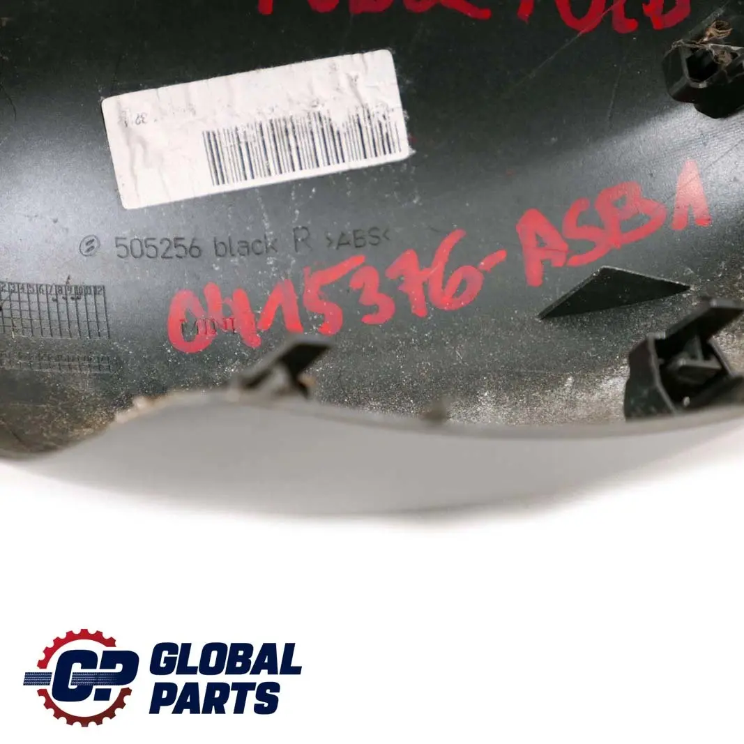 Fold Casing Right O/S Mirror Wing Astro Black to BMW Mini R55 R56 1 Cover Power with Part number 0415376 BMW Mini R55 R56 1 Cover Power Fold Casing Right O/S Mirror Wing Astro Black - SKU P0415376-ASB1 - Part number 0415376