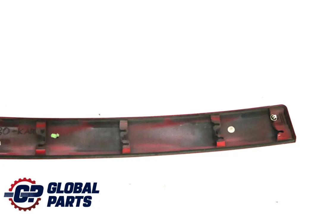 Trunk Boot Lid Tailgate Finisher Cover Karmesinrot Red to BMW X3 Series E83 LCI with Part number 3415976 BMW X3 Series E83 LCI Trunk Boot Lid Tailgate Finisher Cover Karmesinrot Red - SKU P0417680-KAR - Part number 3415976