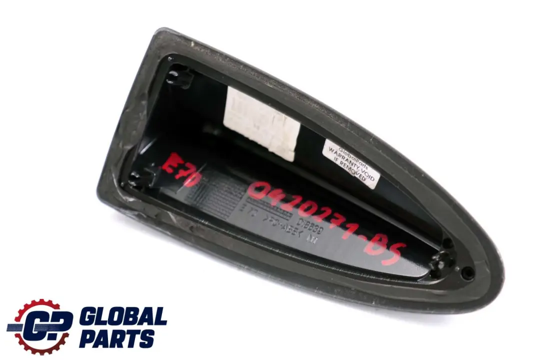 BMW X5 X6 Serie E70 E71 Tetto Antenna Shark Cover Nero Zaffiro Metallizzato 475 - SKU P0420271-BS - Numero di parte 0420271