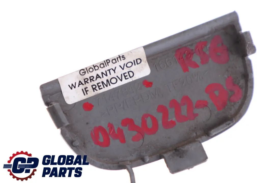 Flap Towing Eye Front Bumper Dark Silver 7147842 to BMW Mini R55 R56 R57 Cover with Part number P0430222 BMW Mini R55 R56 R57 Cover Flap Towing Eye Front Bumper Dark Silver 7147842 - SKU P0430222-DS - Part number P0430222