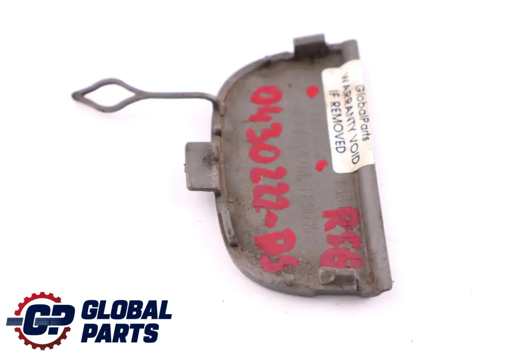 Flap Towing Eye Front Bumper Dark Silver 7147842 to BMW Mini R55 R56 R57 Cover with Part number P0430222 BMW Mini R55 R56 R57 Cover Flap Towing Eye Front Bumper Dark Silver 7147842 - SKU P0430222-DS - Part number P0430222