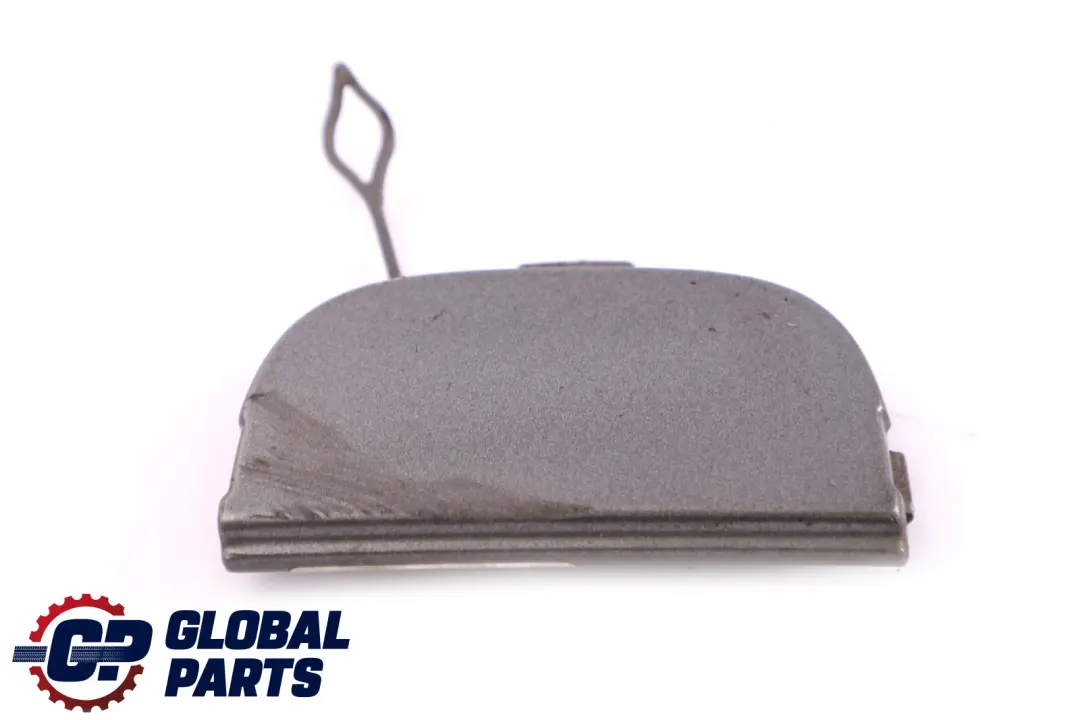 BMW Mini R55 R56 R57 Cover Flap Towing Eye Front Bumper Dark Silver 7147842 - SKU P0430222-DS - Part number P0430222