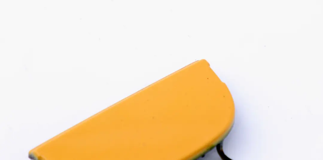 BMW Mini R55 R56 R57 Cover Flap Towing Eye Front Bumper Mellow Yellow 7147842 - SKU 0430222-MY - Part number 0430222