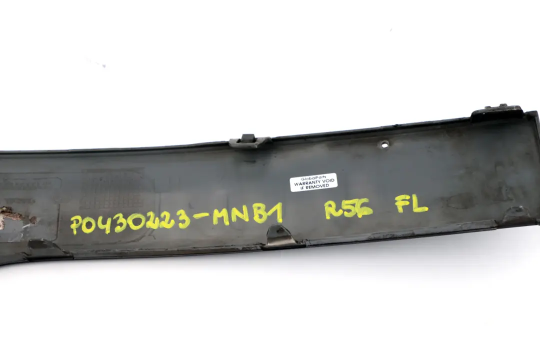 Blende vorne links Midnight Black SCHWARZ 2753657 für BMW Mini Cooper 1 R55 R56 mit Teilenummer 0430223 BMW Mini Cooper 1 R55 R56 Blende vorne links Midnight Black SCHWARZ 2753657 - SKU P0430223-MNB1 - Teilenummer 0430223