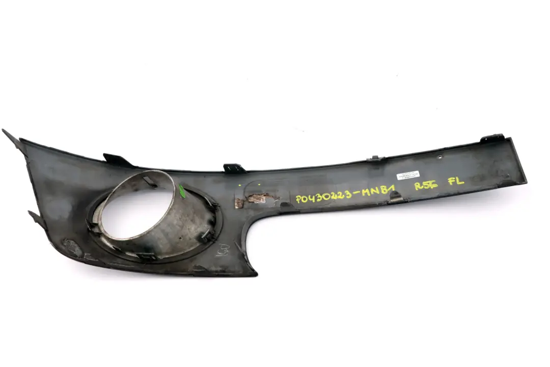 BMW Mini Cooper 1 R55 R56 Blende vorne links Midnight Black SCHWARZ 2753657 - SKU P0430223-MNB1 - Teilenummer 0430223