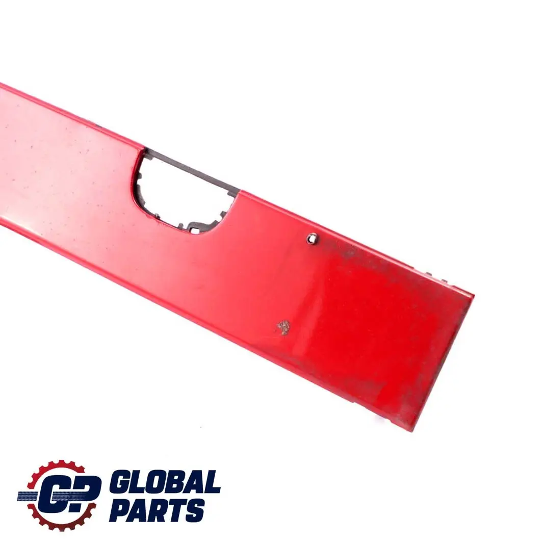 Mini Cooper 1 R55 R56 Front Bumper Trim Panel Right O/S Chili Red 2751562 - SKU P0430224-CHRED1 - Part number 0430224