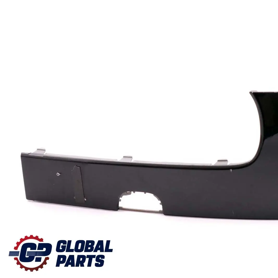 Mini R55 R56 Front Bumper Trim Panel Right O/S Midnight Black A94 - SKU P0430224-MNB1 - Part number 2751562