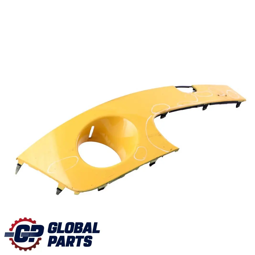 Mini R55 R56 Front Bumper Trim Panel Right O/S Mellow Yellow A58 - SKU P0430224-MY - Part number 2751562