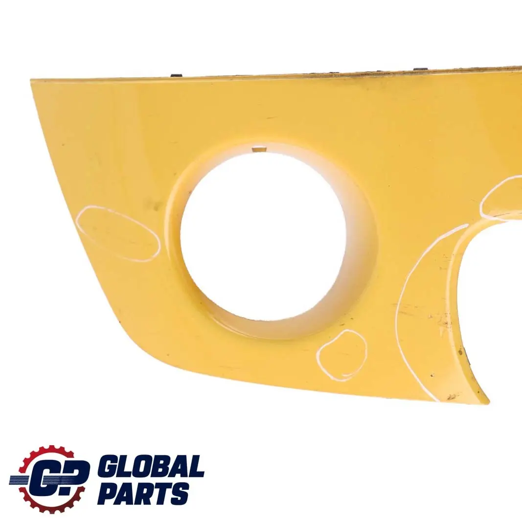 Mini R55 R56 Front Bumper Trim Panel Right O/S Mellow Yellow A58 - SKU P0430224-MY - Part number 2751562