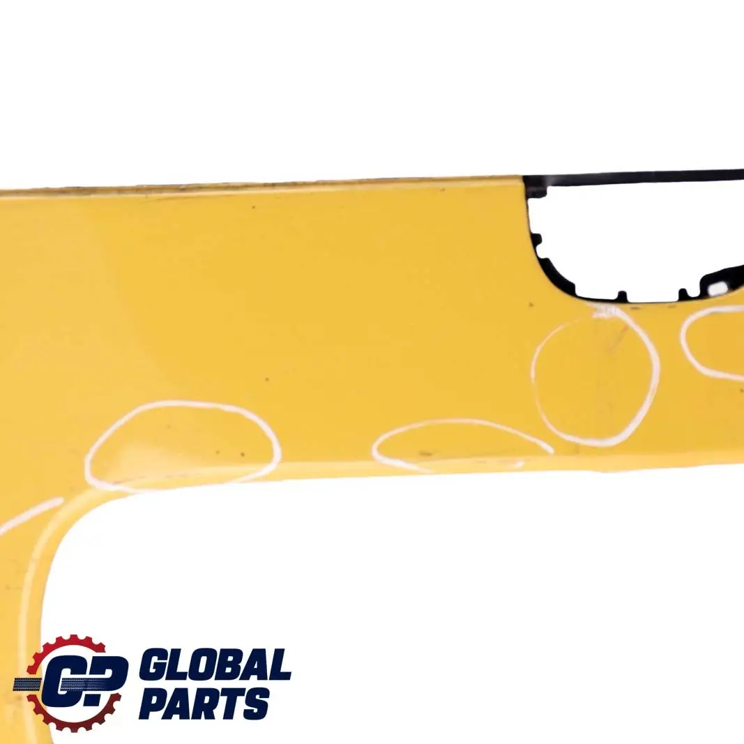Front Bumper Trim Panel Right O/S Mellow Yellow A58 to Mini R55 R56 with Part number 2751562 Mini R55 R56 Front Bumper Trim Panel Right O/S Mellow Yellow A58 - SKU P0430224-MY - Part number 2751562