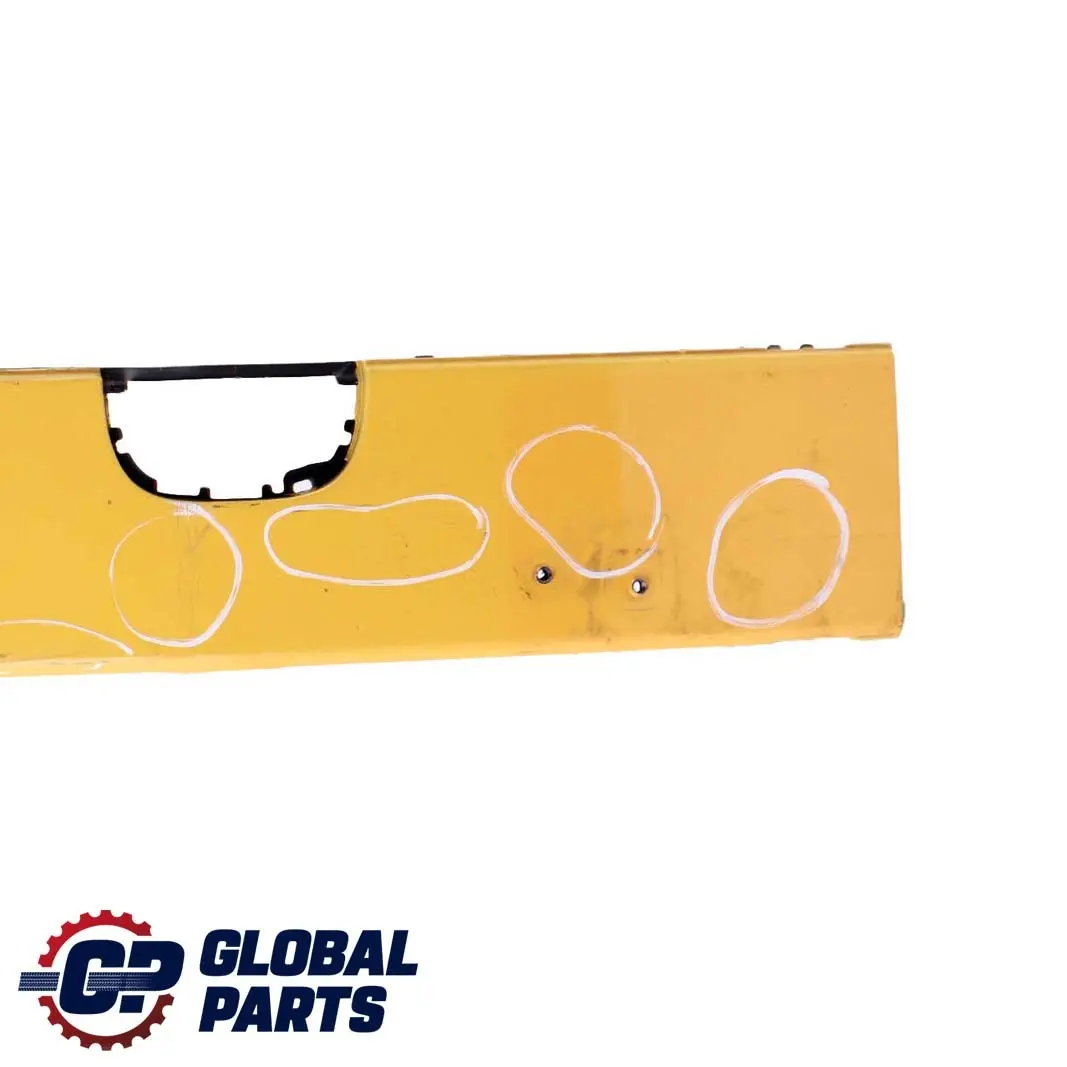 Front Bumper Trim Panel Right O/S Mellow Yellow A58 to Mini R55 R56 with Part number 2751562 Mini R55 R56 Front Bumper Trim Panel Right O/S Mellow Yellow A58 - SKU P0430224-MY - Part number 2751562